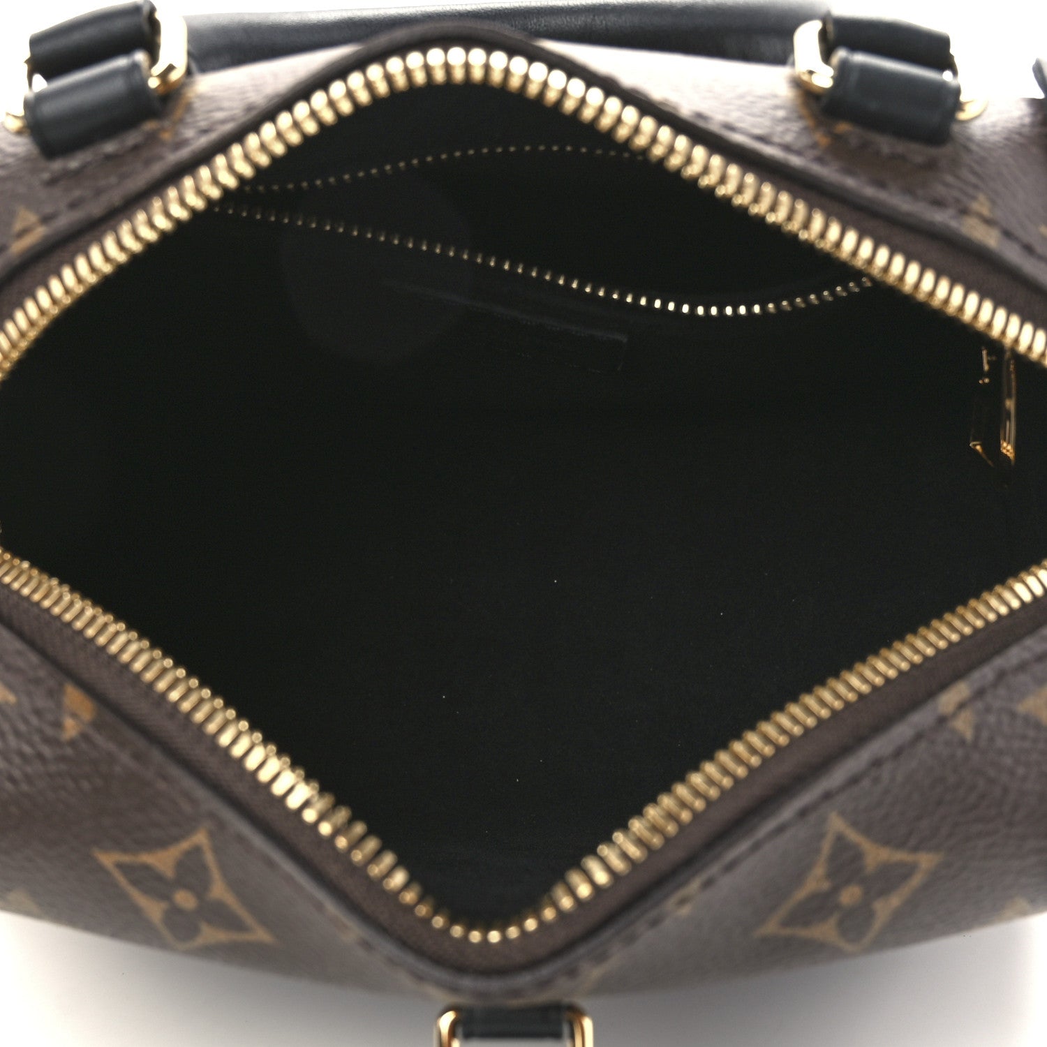 Louis Vuitton Monogram Petite Malle Souple Black 5 of 11