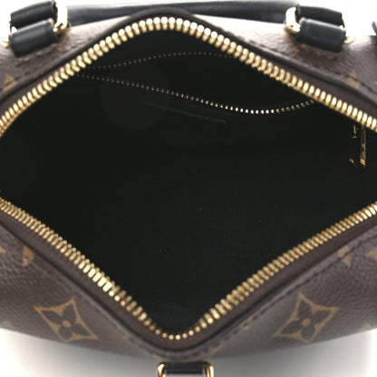 Louis Vuitton Monogram Petite Malle Souple Black 5 of 11