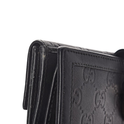 Gucci Guccissima Continental Wallet Black 15 of 16
