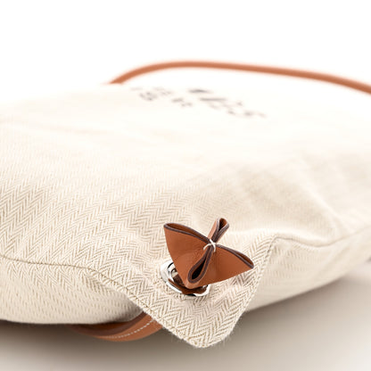 Hermes Toile Swift Maline Bag Gold Craie 10 of 11