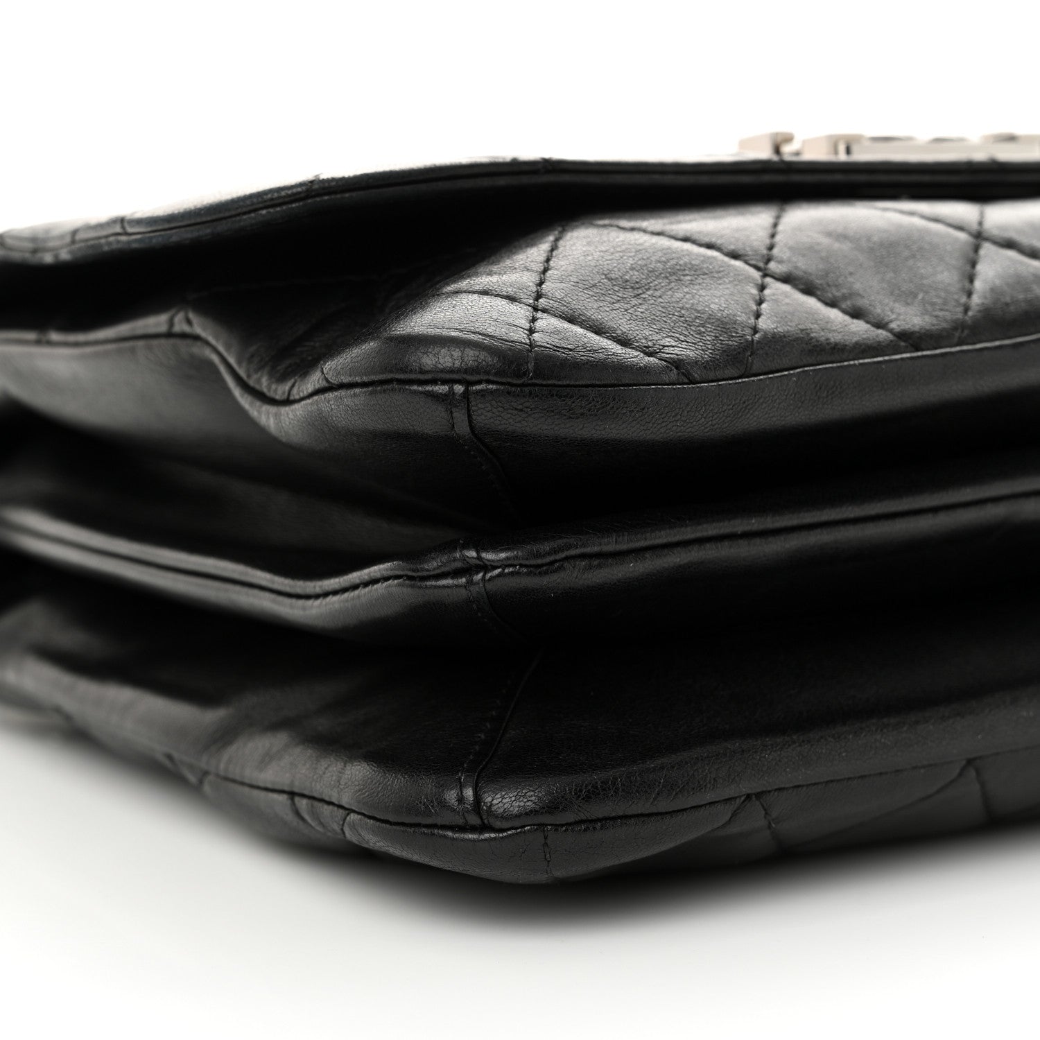 Chanel Lambskin Quilted Boy Messenger Black 9 of 10