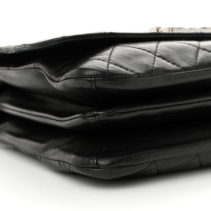 Chanel Lambskin Quilted Boy Messenger Black 9 of 10