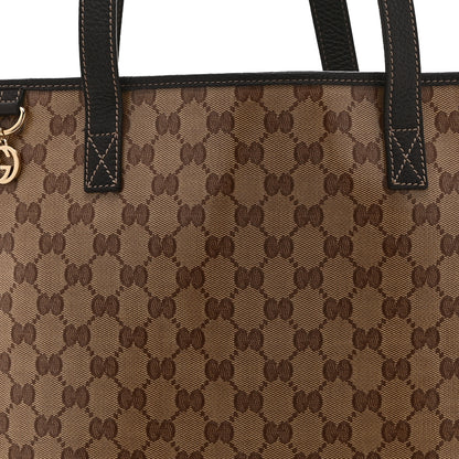 Gucci Crystal Monogram Tote Dark Brown 9 of 11