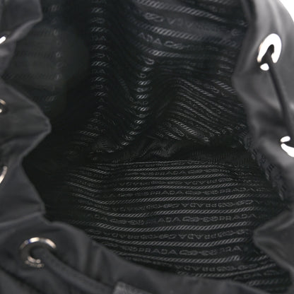 Prada Tessuto Nylon Saffiano Medium Backpack Black 5 of 10