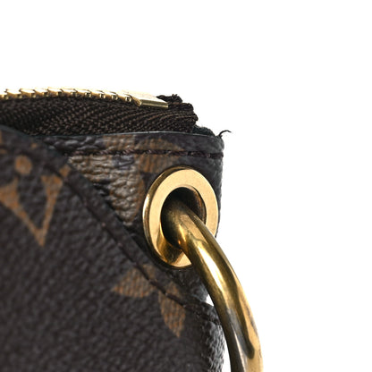 Louis Vuitton Monogram Flower Zipped Tote PM Black 9 of 11