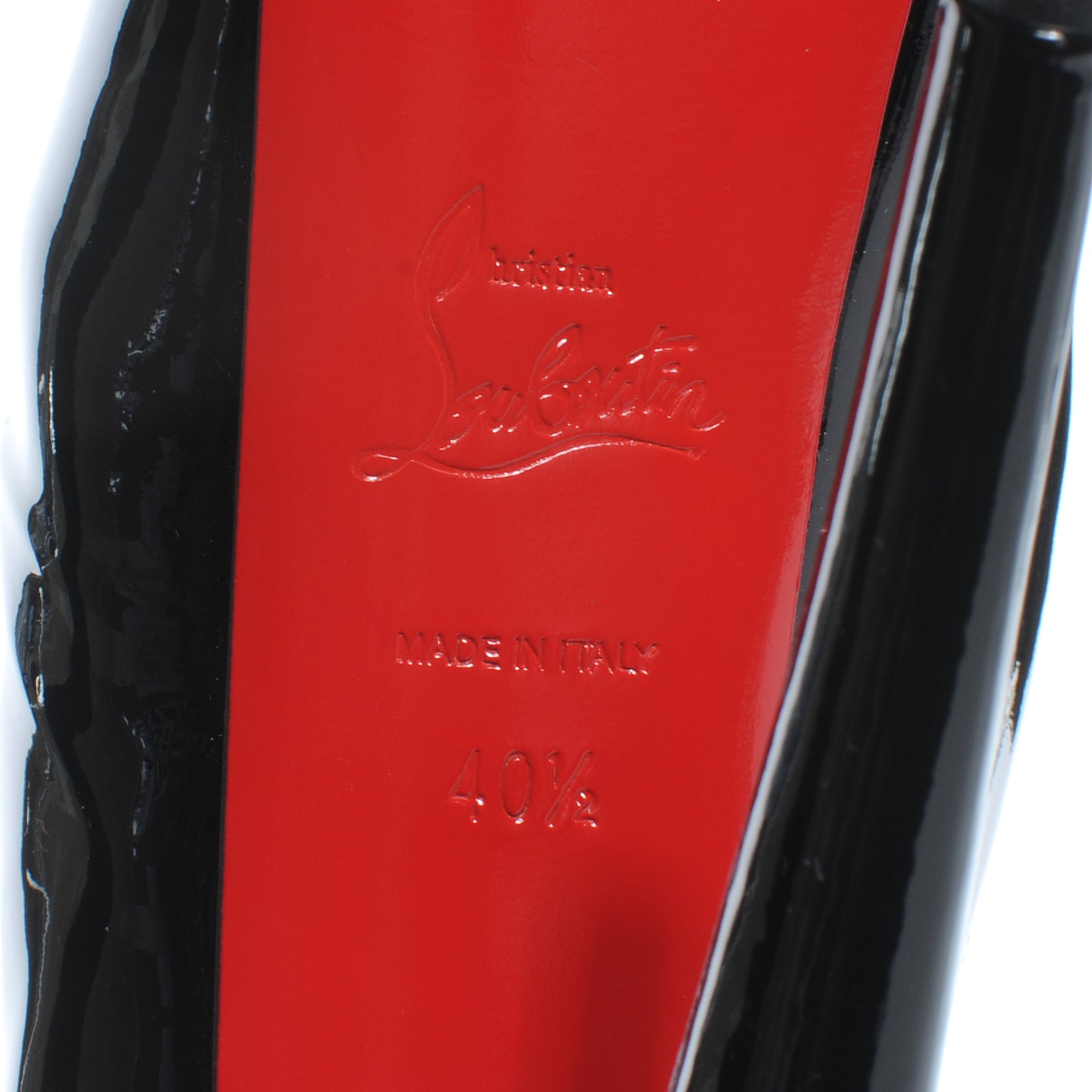 Christian Louboutin Patent Highness 160 Pumps 40.5 Black 7 of 7