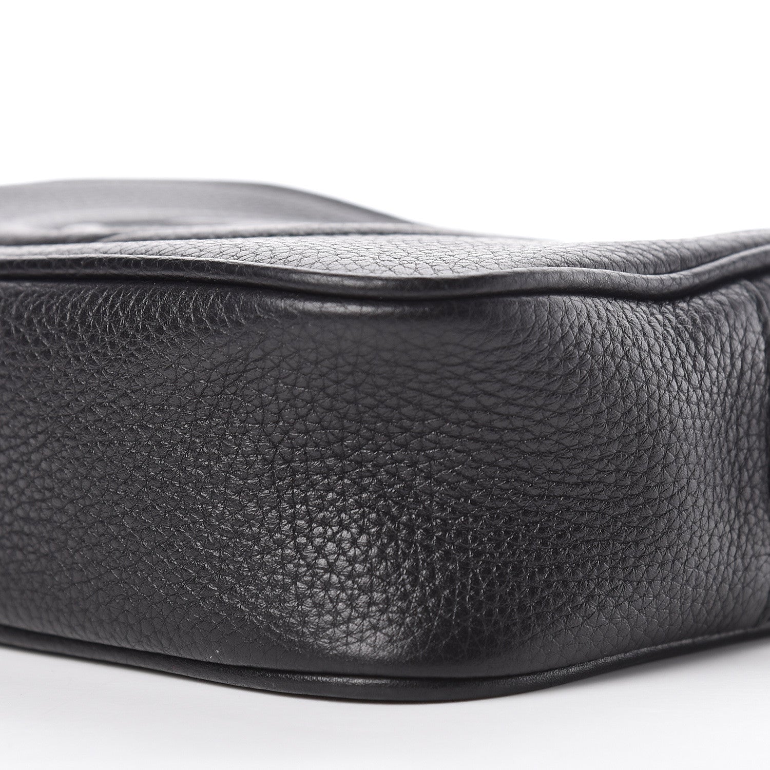 Gucci Pebbled Calfskin Mini Soho Disco Bag Black 10 of 11