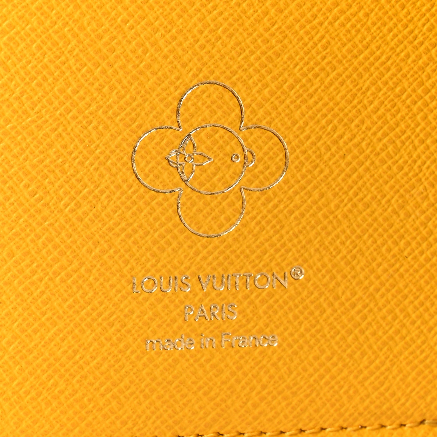 Louis Vuitton Monogram Emily Notebook Cover MM Jaune 6 of 8