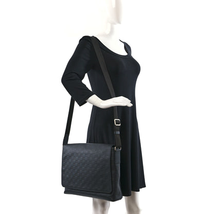 Louis Vuitton Damier Infini District MM Onyx 2 of 8
