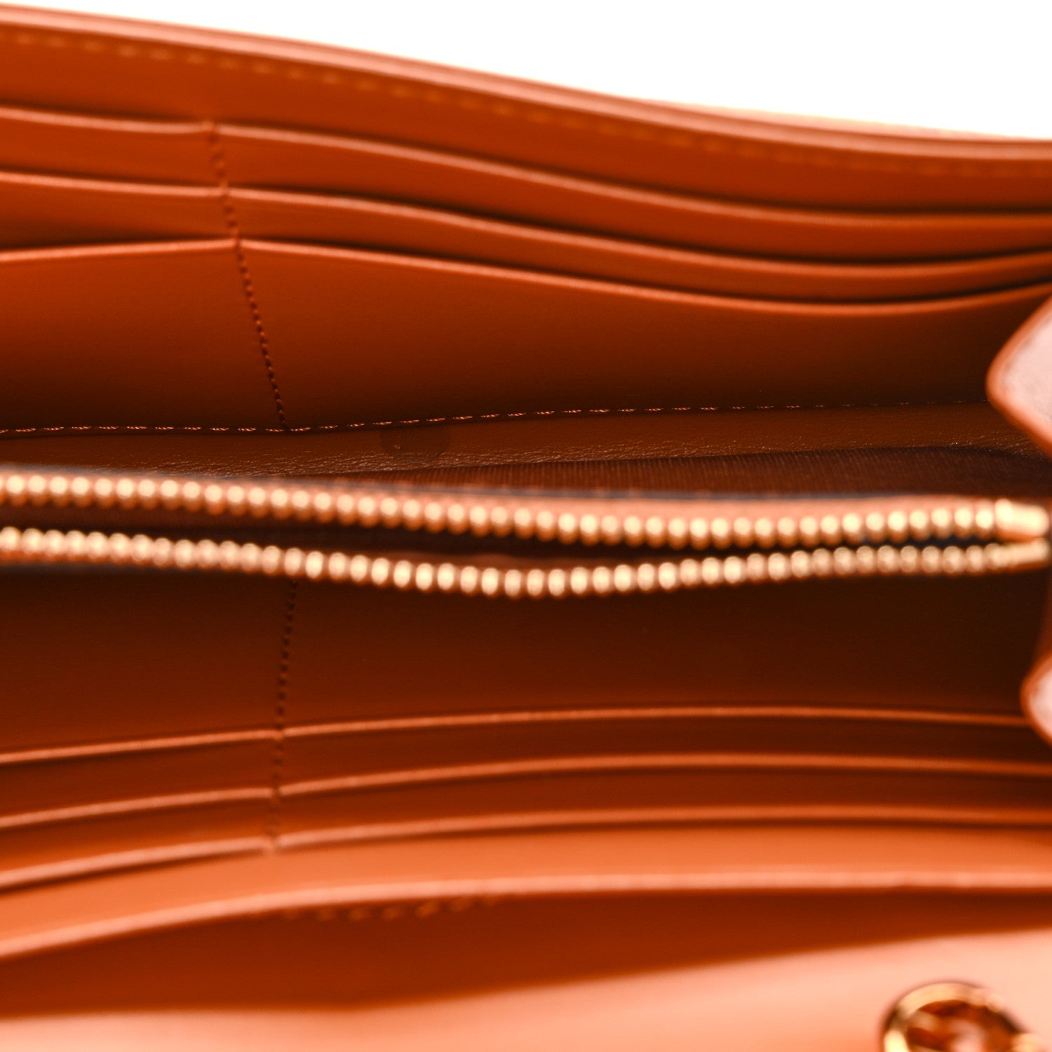 MCM Visetos Large Patricia Wallet On Chain Cognac 5 of 9