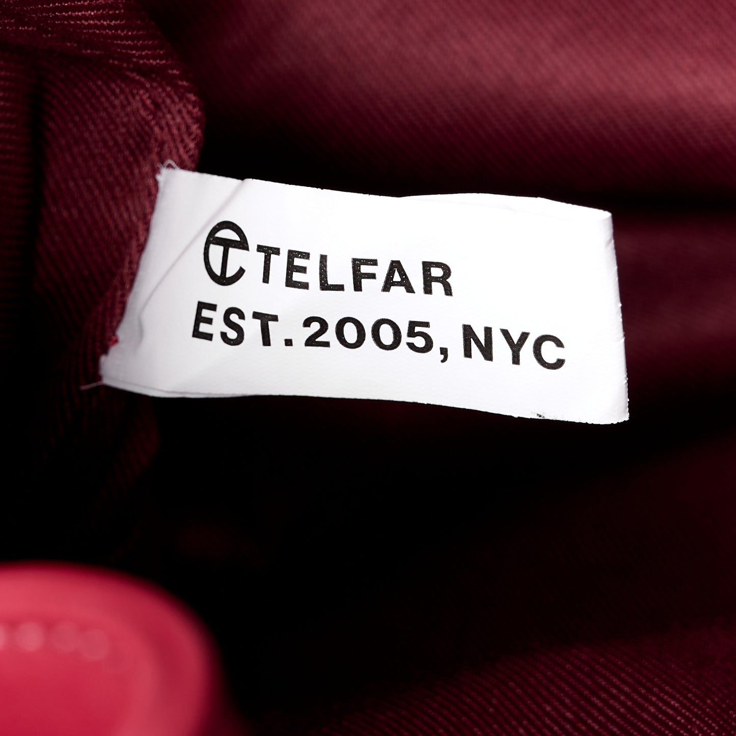 Vegan Leather Medium Shopping Bag Oxblood