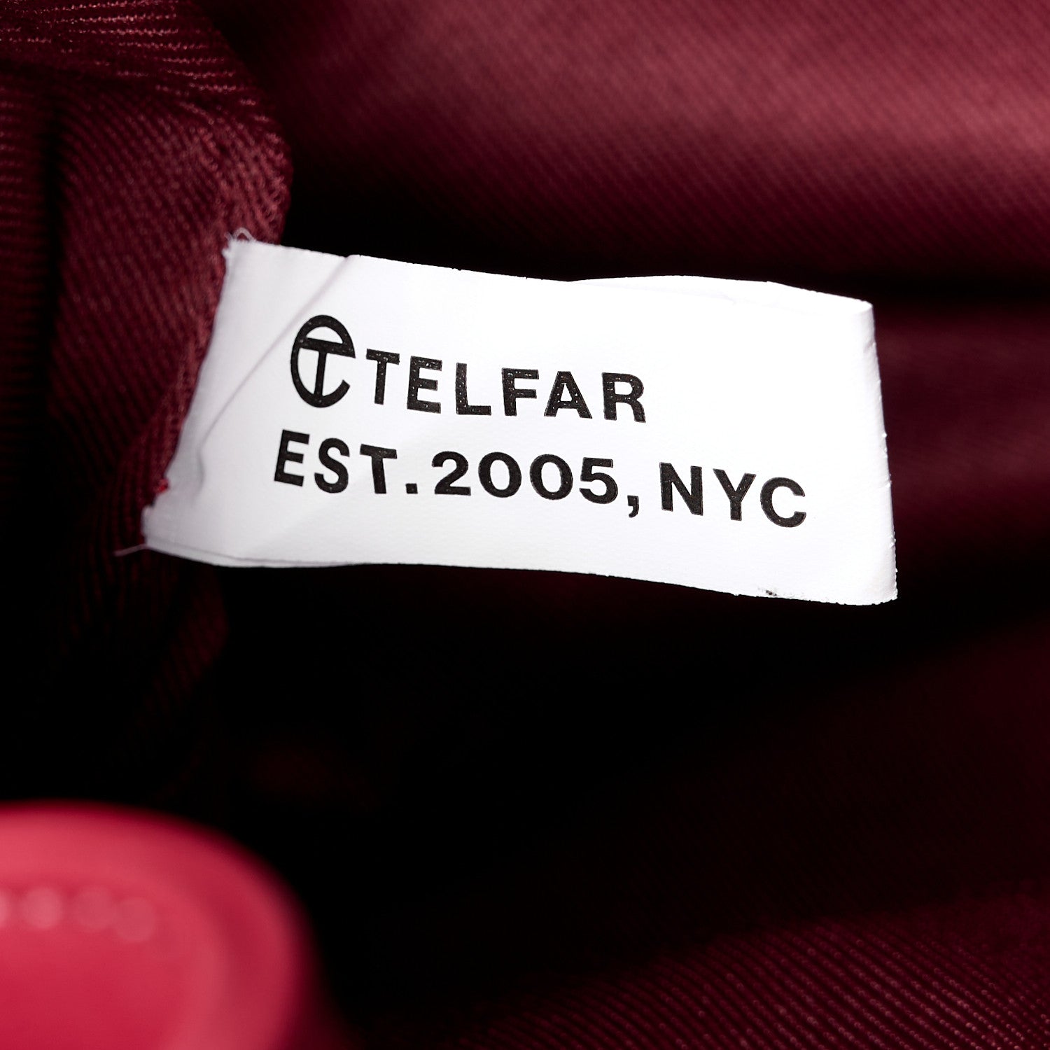 Telfar Vegan Leather Medium Shopping Bag Oxblood 7 of 10