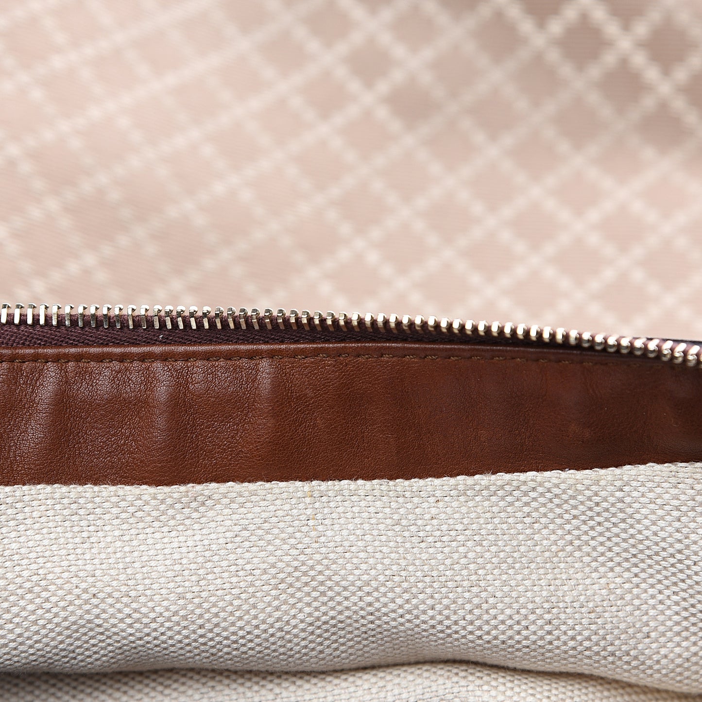 Diamante Calfskin Eva Hobo Brown