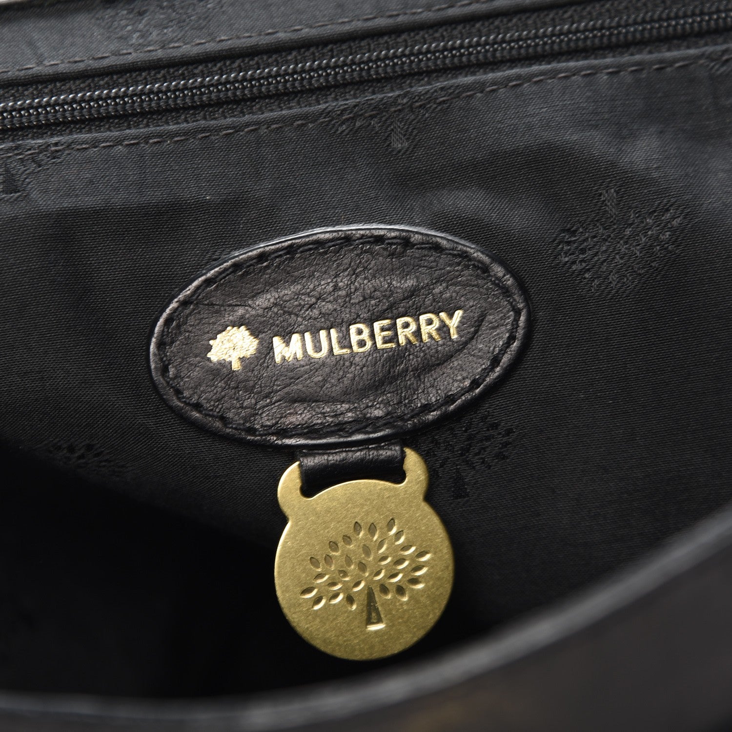 Mulberry Soft Buffalo Oversized Alexa Black 7 of 8