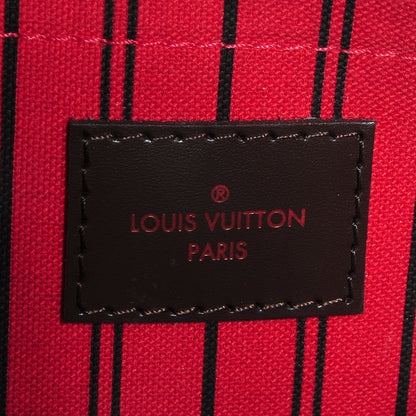 Louis Vuitton Damier Ebene Neverfull MM GM Pochette 5 of 7