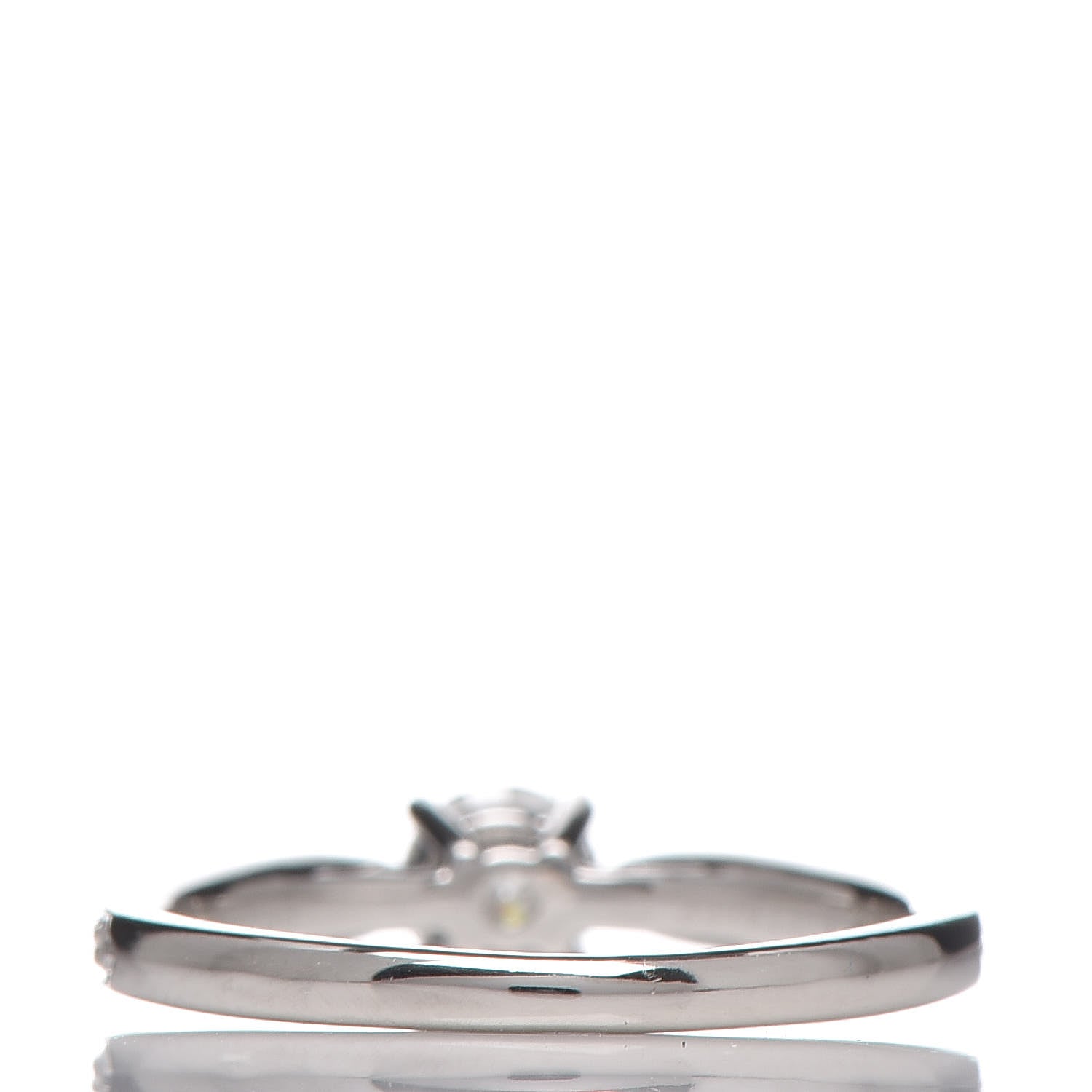 Tiffany Platinum Diamond .38ct Round Brilliant Harmony Engagement Ring 50 5.25 3 of 5