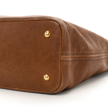 Miu Miu Nappa Aviator Medium Aventure Bag Rovere 9 of 10