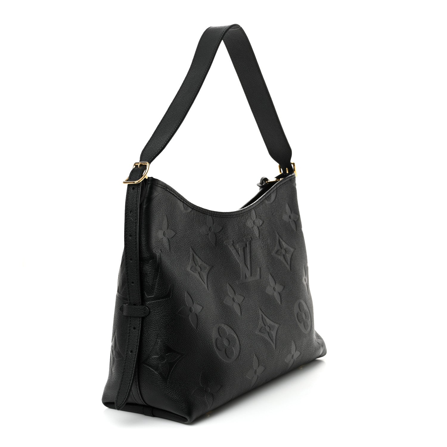Louis Vuitton Empreinte Monogram Giant CarryAll MM Black 4 of 12
