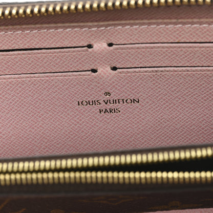 Louis Vuitton Monogram Clemence Wallet Rose Ballerine 7 of 7