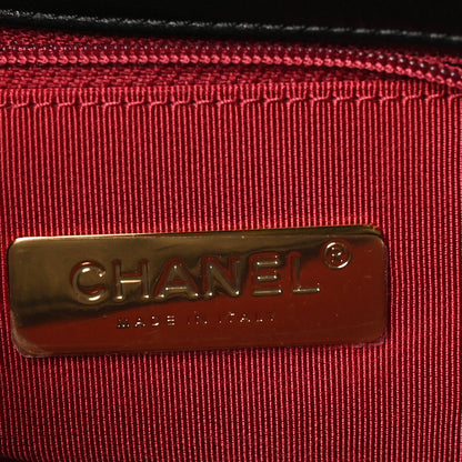 Chanel Lambskin Quilted Large Chanel 19 Flap Black 6 of 10