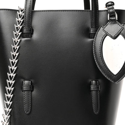 Alaia Calfskin Chain Bag Black 7 of 11