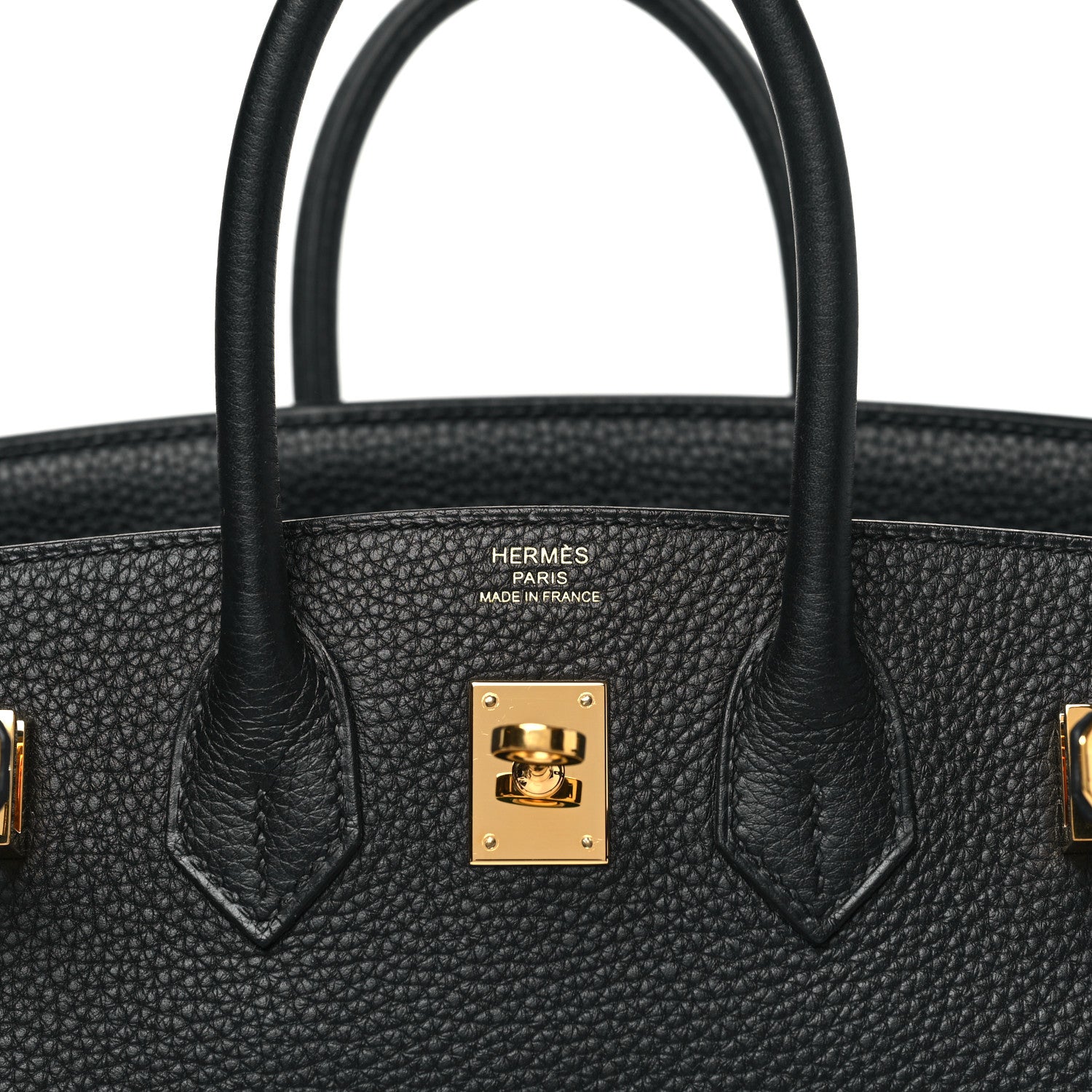 Hermes Togo Birkin 25 Black 5 of 9