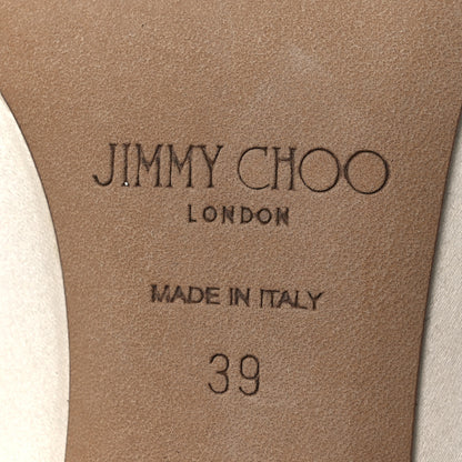 Jimmy Choo Satin Romy 100 Pumps 39 Ivory 8 of 10