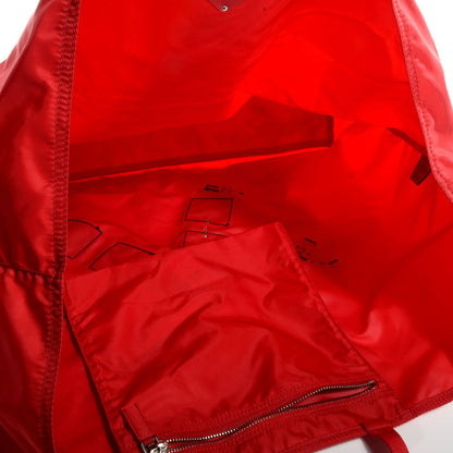 Prada Tessuto Nylon Robot Tote Red 5 of 8