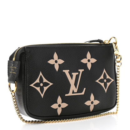 Louis Vuitton Empreinte Monogram Giant Mini Pochette Accessories Black 3 of 6
