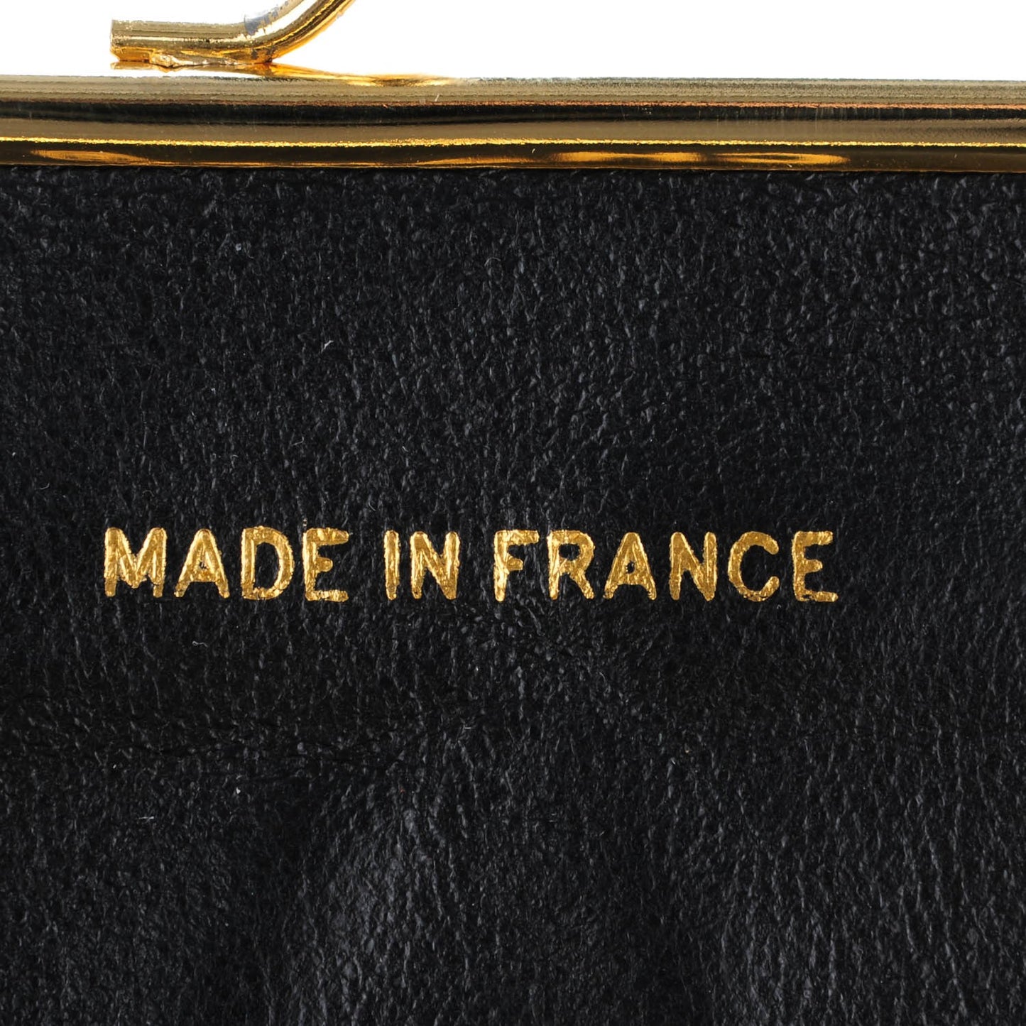 Lambskin Quilted Wallet Clutch Black