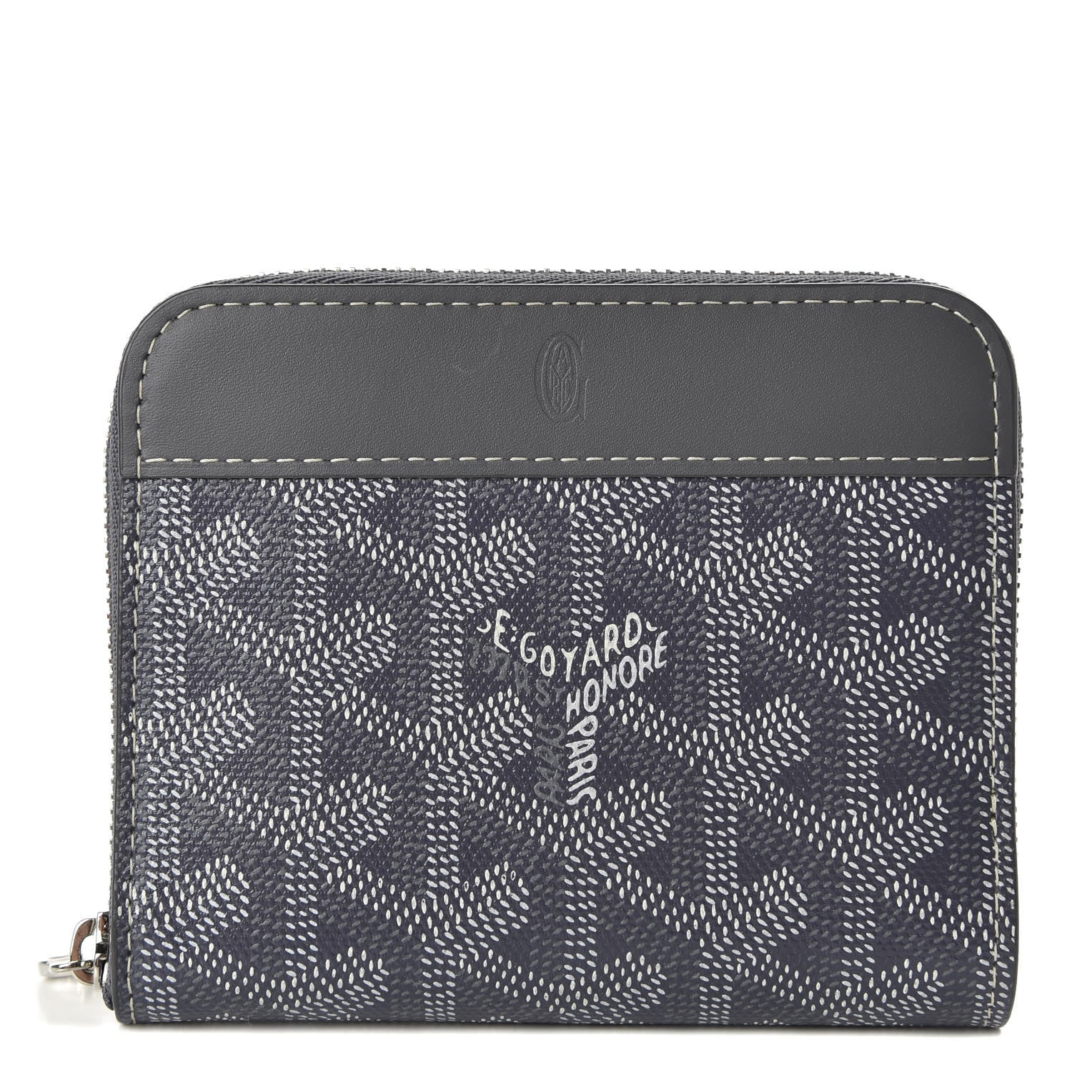 Goyard Goyardine Matignon PM Wallet Grey 1 of 7