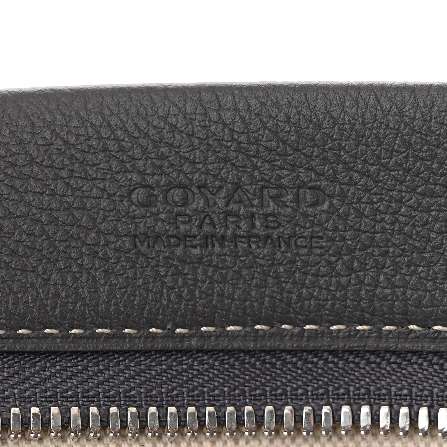 Goyardine Conti Pouch Grey