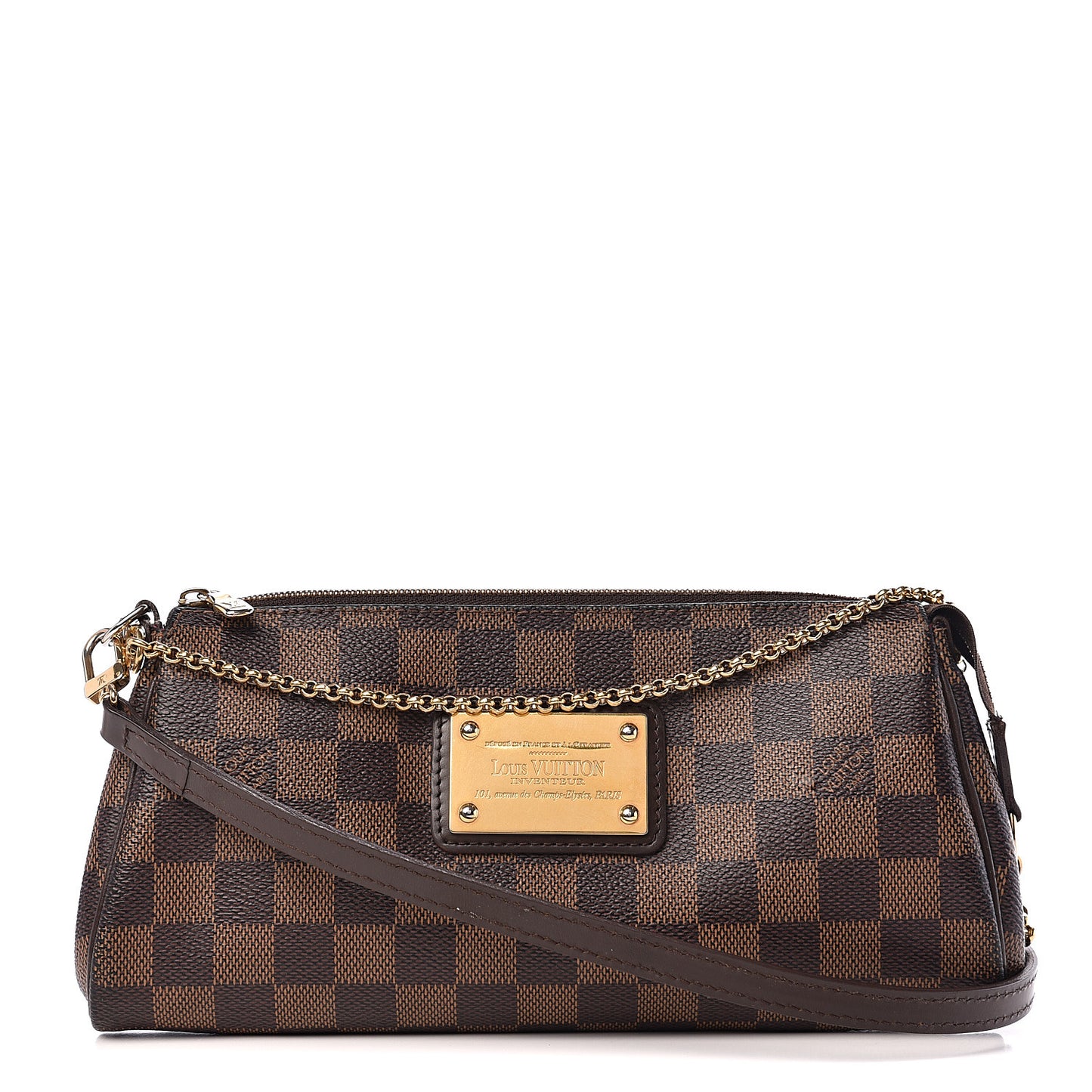 Damier Ebene Eva Clutch
