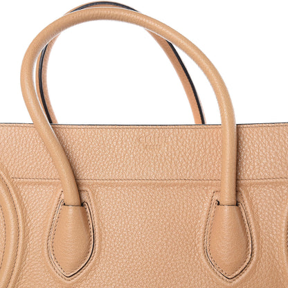 Celine Drummed Calfskin Medium Phantom Luggage Daffodil 10 of 11