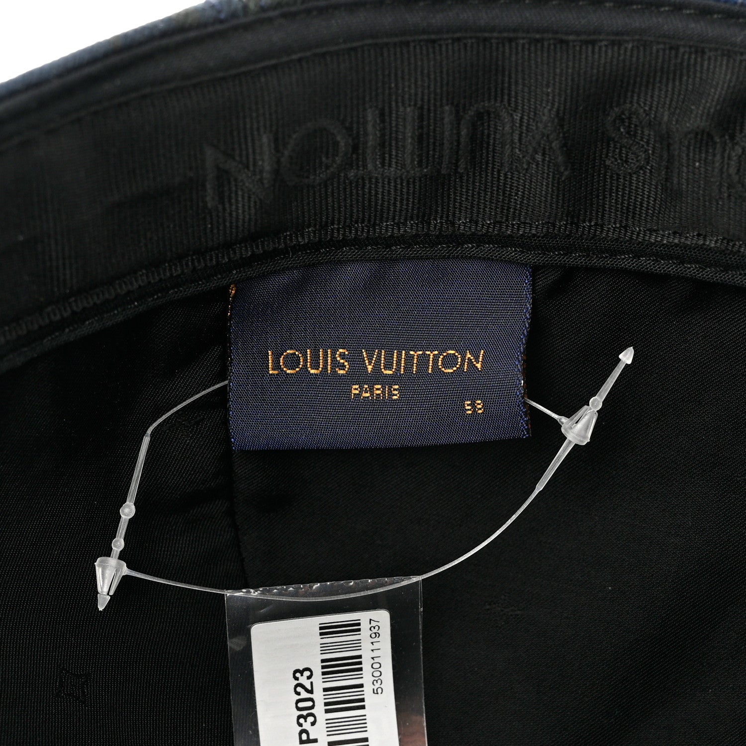 Louis Vuitton Monogram Tie Dye Cap 58 Multicolor Blue 8 of 9