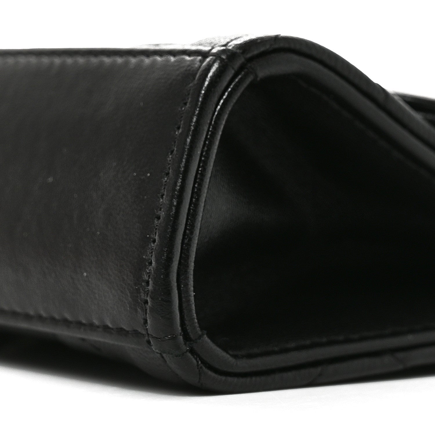 Chanel Lambskin Quilted Mini Trendy CC Chain Wallet Black 10 of 10