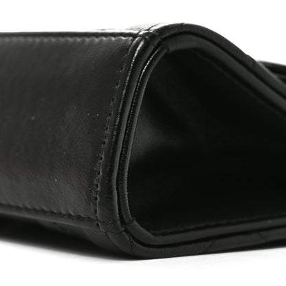 Chanel Lambskin Quilted Mini Trendy CC Chain Wallet Black 10 of 10