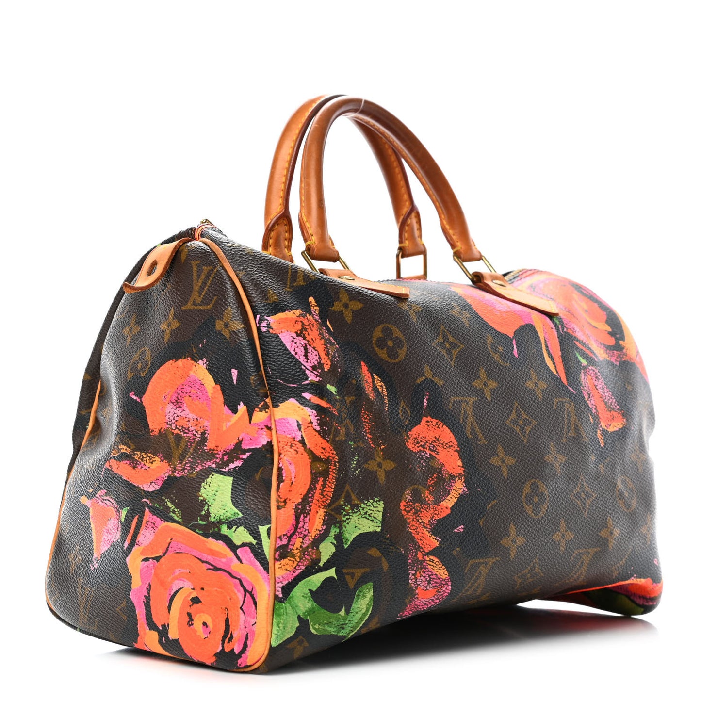 Monogram Roses Speedy 30