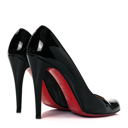 Christian Louboutin Patent Decollete 868 100 Pumps 38 Black 4 of 7