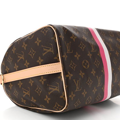 Louis Vuitton Monogram My LV Heritage Speedy Bandouliere 30 Fuchsia White 8 of 9