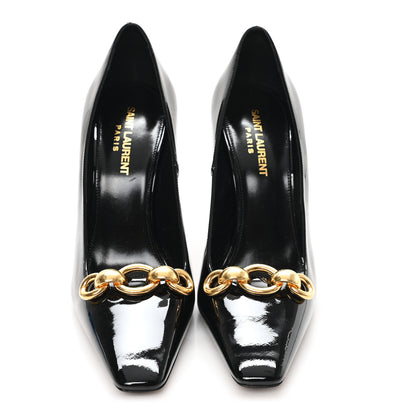 Saint Laurent Patent Silvana 110mm Pumps 37.5 Black 3 of 9