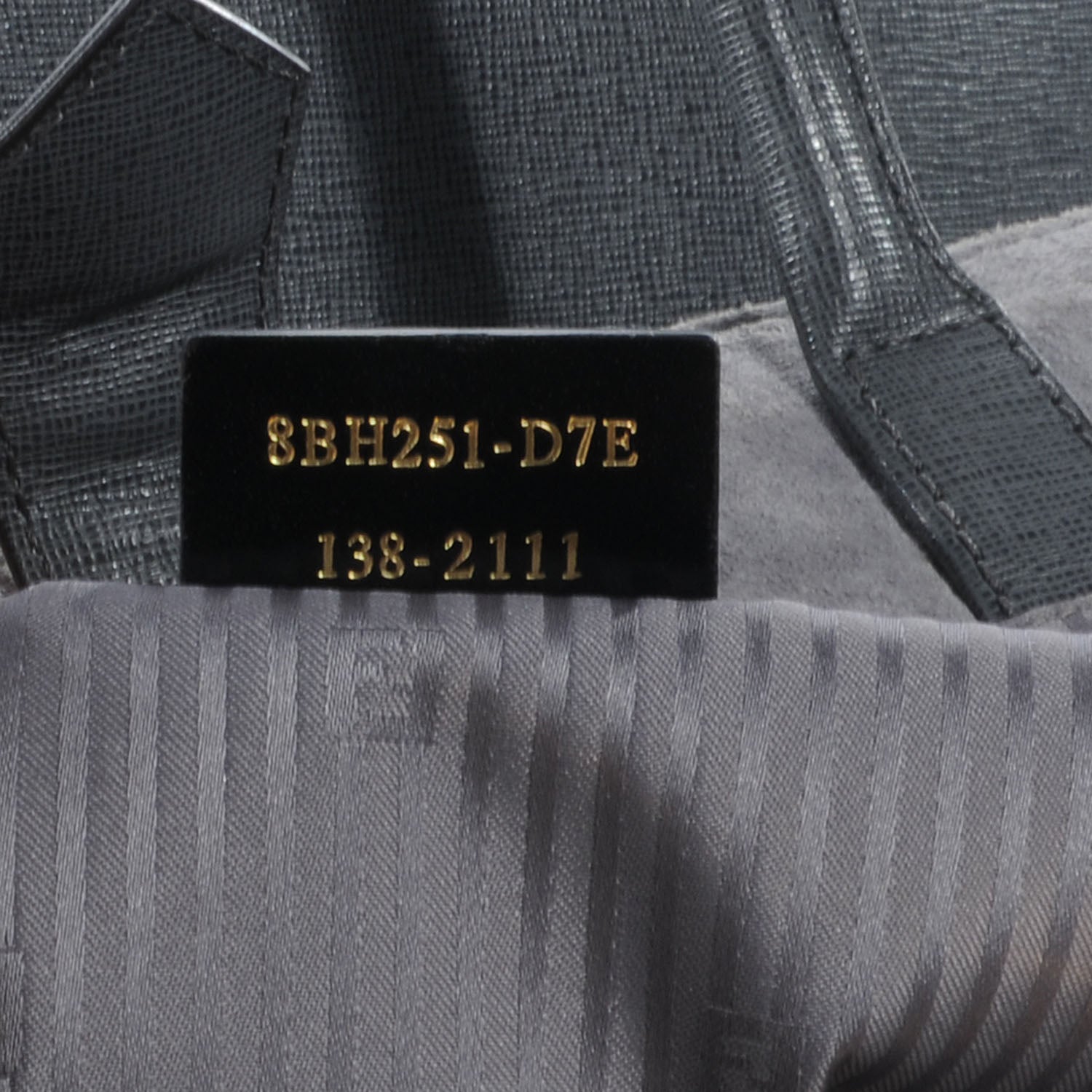 Fendi Vitello Elite Large 2Jours Tote Grigio Grigio Chiaro 7 of 9