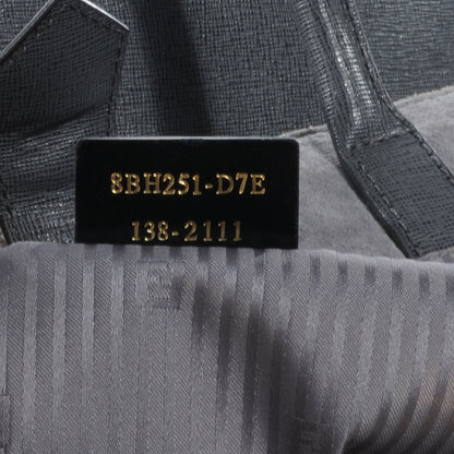 Fendi Vitello Elite Large 2Jours Tote Grigio Grigio Chiaro 7 of 9