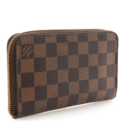 Louis Vuitton Damier Ebene Zippy Compact Wallet 3 of 7