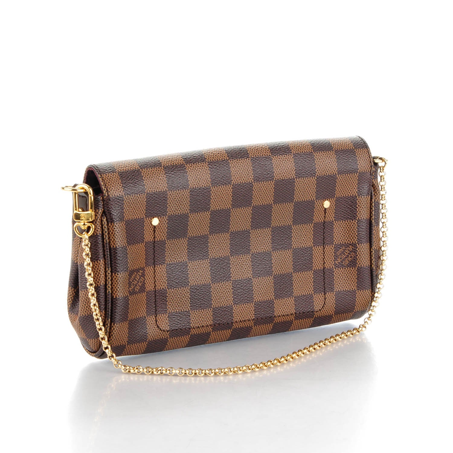 Louis Vuitton Damier Ebene Favorite PM 3 of 9