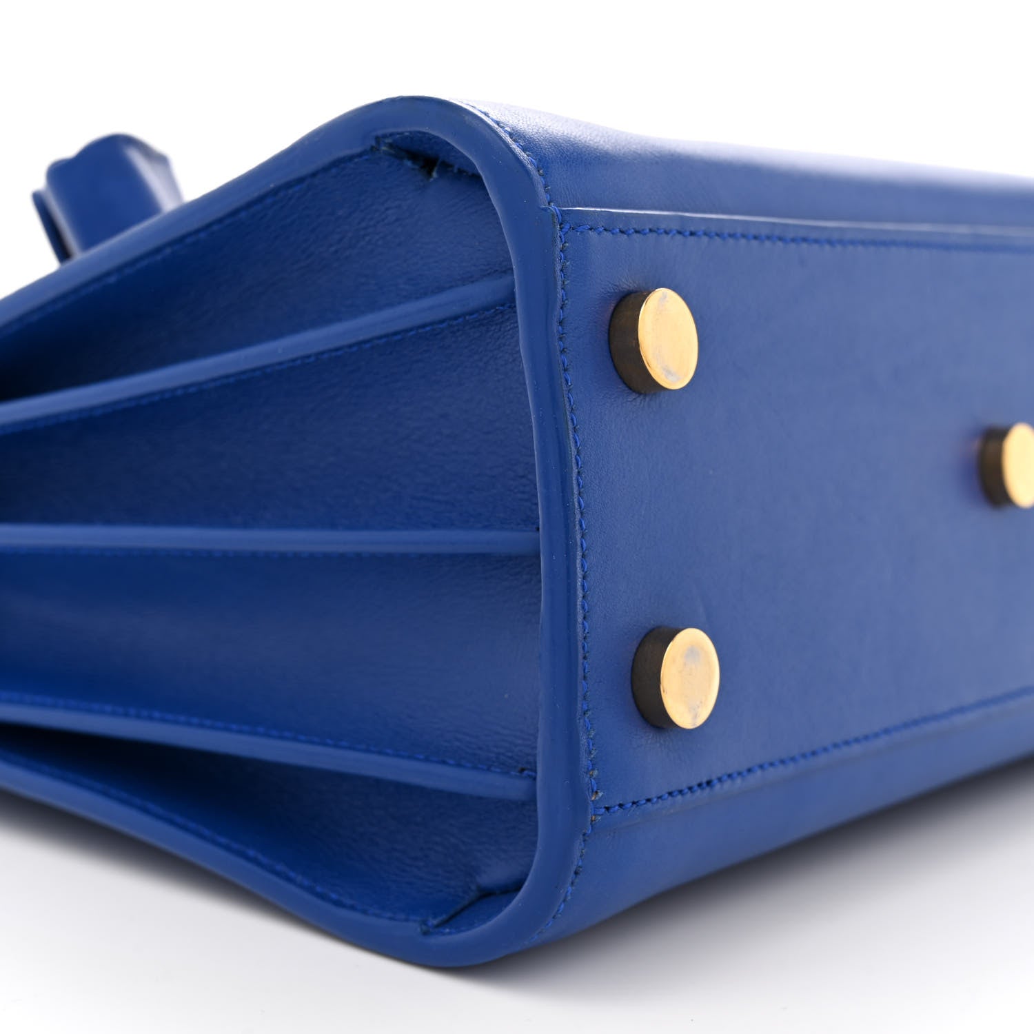 Saint Laurent Calfskin Nano Sac De Jour Royal Blue 8 of 11