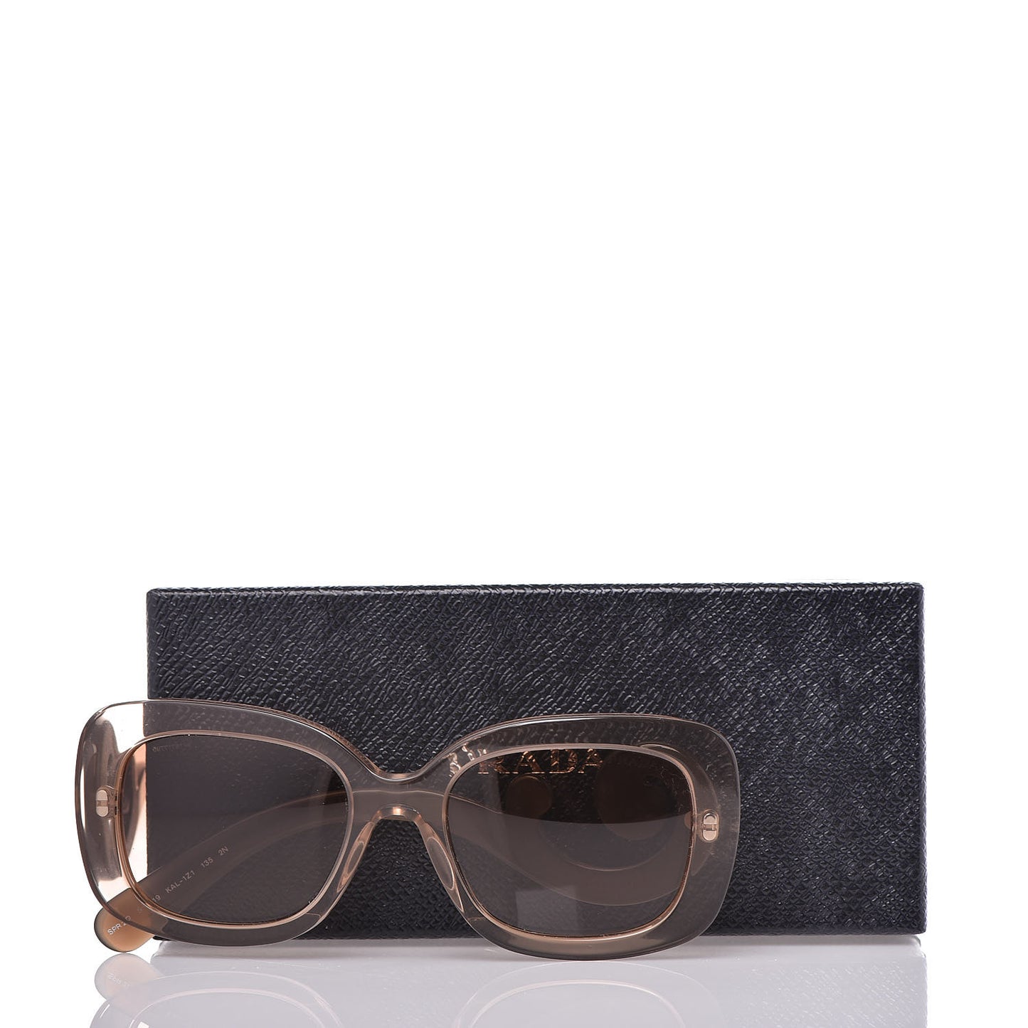 Acetate Baroque Sunglasses SPR 27O Beige
