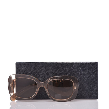 Prada Acetate Baroque Sunglasses SPR 27O Beige 7 of 7