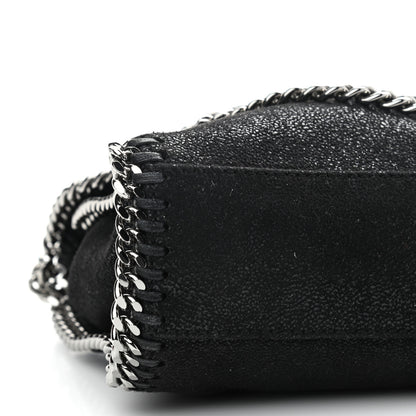 Stella McCartney Shaggy Deer Mini Falabella Shoulder Bag Black 9 of 10
