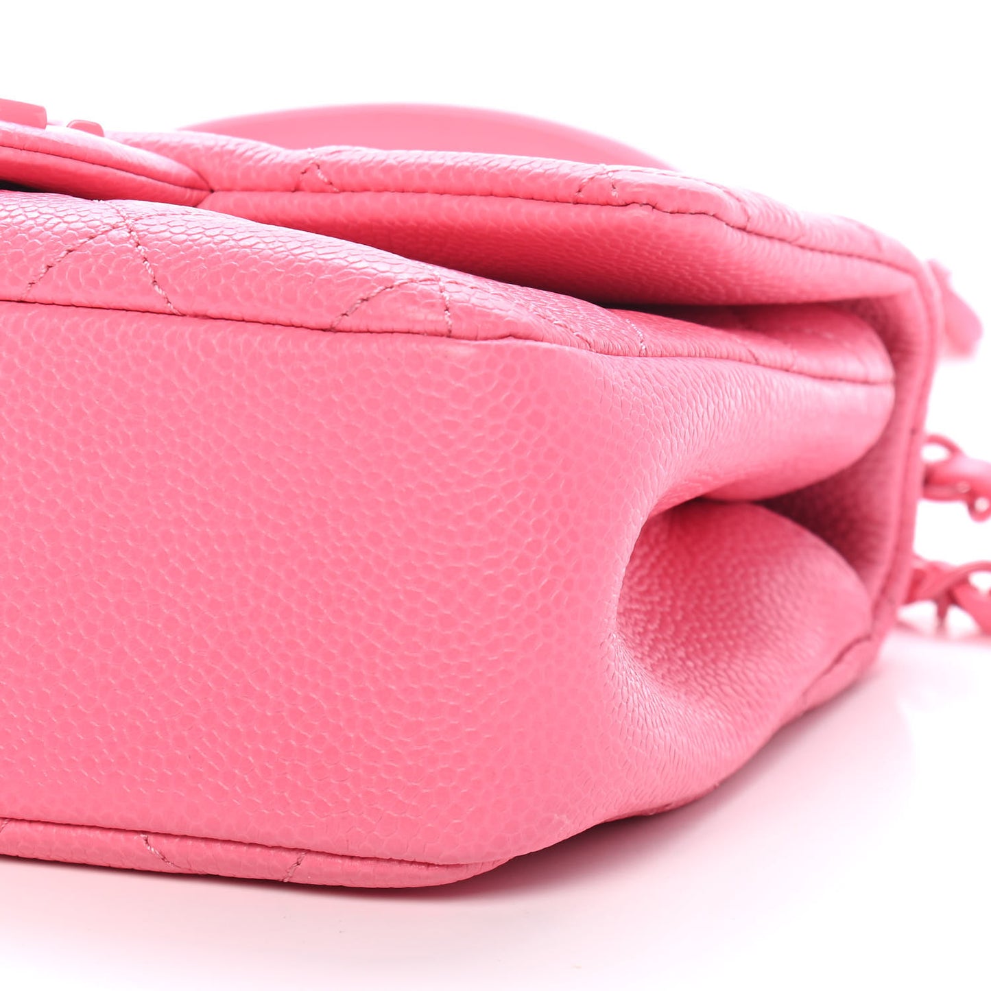 Caviar Quilted Mini Incognito Square Flap Pink